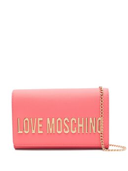 Love Moschino: Розовый клатч 