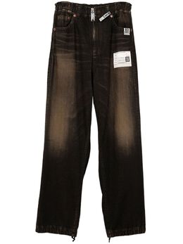 Maison MIHARA YASUHIRO: Чёрные джинсы 