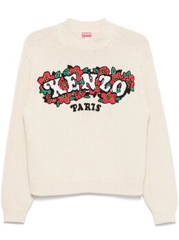 Kenzo: Светлый свитер 