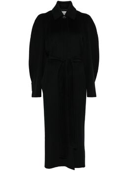 Sportmax: Чёрное пальто 