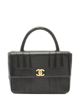 CHANEL Pre-Owned: Чёрная сумка 