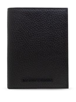 Emporio Armani: Чёрный кошелёк 