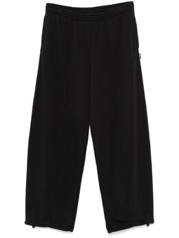 MM6 Maison Margiela: Чёрные брюки 