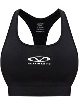 VETEMENTS: Топ с принтом 