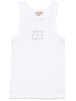 Semicouture: Белая майка 