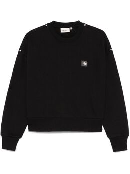 Carhartt WIP: Чёрный свитшот 