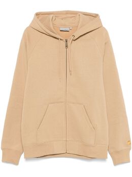 Carhartt WIP: Бежевая толстовка  Chase