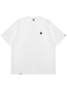 AAPE BY *A BATHING APE®: Хлопковая футболка 