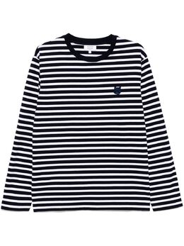 Maison Kitsuné: Синяя футболка 