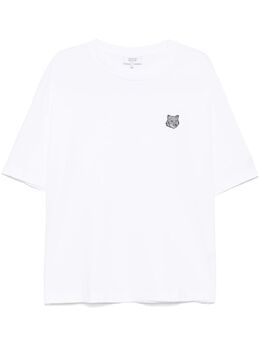 Maison Kitsuné: Белая футболка 