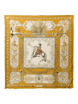 Hermès Pre-Owned: Жёлтый шарф 