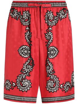 Dolce & Gabbana: Красные шорты 