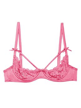 Fleur Du Mal: Розовый бюстгальтер 