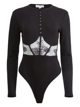 Fleur Du Mal: Чёрный боди 