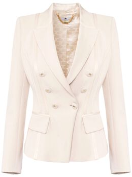 Elisabetta Franchi: Атласный жакет 
