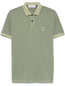 Stone Island: Зелёное поло  Compass