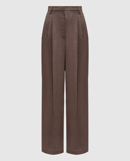 Brunello Cucinelli: Коричневые брюки 