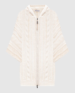 Brunello Cucinelli: Белый кардиган 