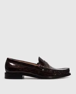 Stuart Weitzman: Коричневые лоферы 