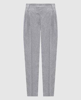 Brunello Cucinelli: Серые брюки 