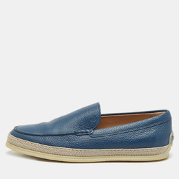 Tod's: Голубые мокасины 