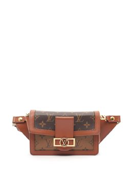 Louis Vuitton Pre-Owned: Коричневая поясная сумка 