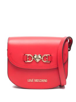 Love Moschino: Красная сумка через плечо 