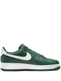 Nike: Зелёные кроссовки  Air Force 1