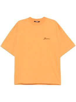 Jacquemus: Оранжевая футболка 