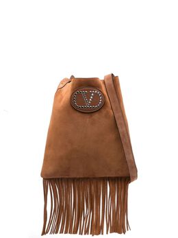 Valentino Garavani: Коричневая сумка 