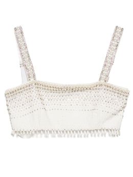 Elisabetta Franchi: Белый жилет 