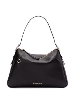 Gucci: Чёрная сумка  GG