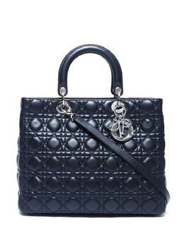 Christian Dior Pre-Owned: Чёрная сумка-шоппер 