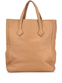 Hermès Pre-Owned: Коричневая сумка-шоппер 