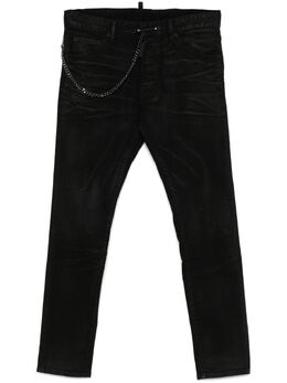 DSQUARED2: Чёрные брюки 