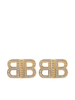 Balenciaga: Серьги  BB