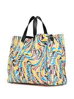 Fendi Pre-Owned: Белая сумка-шоппер 