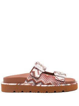 Missoni: Бежевые сандалии 