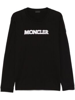 Moncler: Футболка с длинным рукавом 