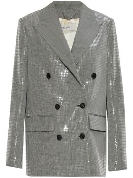 Golden Goose: Серебристый жакет 