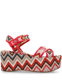 Missoni: Красные сандалии 