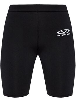 VETEMENTS: Шорты с принтом 