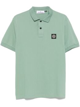 Stone Island: Зелёное поло 