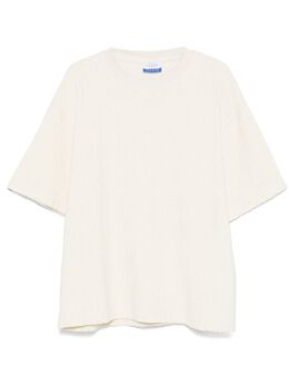 Off-White: Белая футболка 