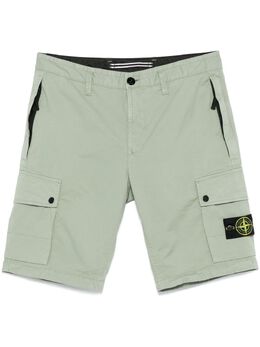 Stone Island: Зелёные шорты 