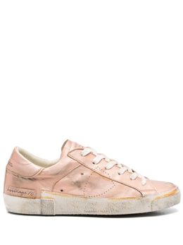 Philippe Model Paris: Розовые кроссовки  Prsx