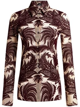 ETRO: Жаккардовая рубашка 