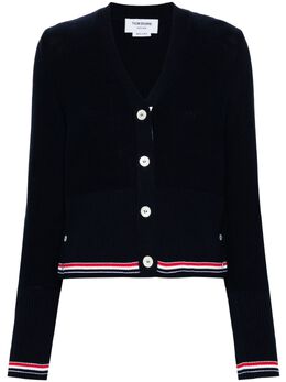 Thom Browne: Кардиган  RWB в полоску