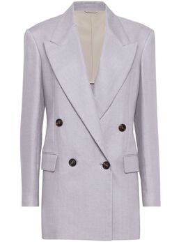 Brunello Cucinelli: Фиолетовый жакет 