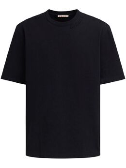 Marni: Хлопковая футболка 